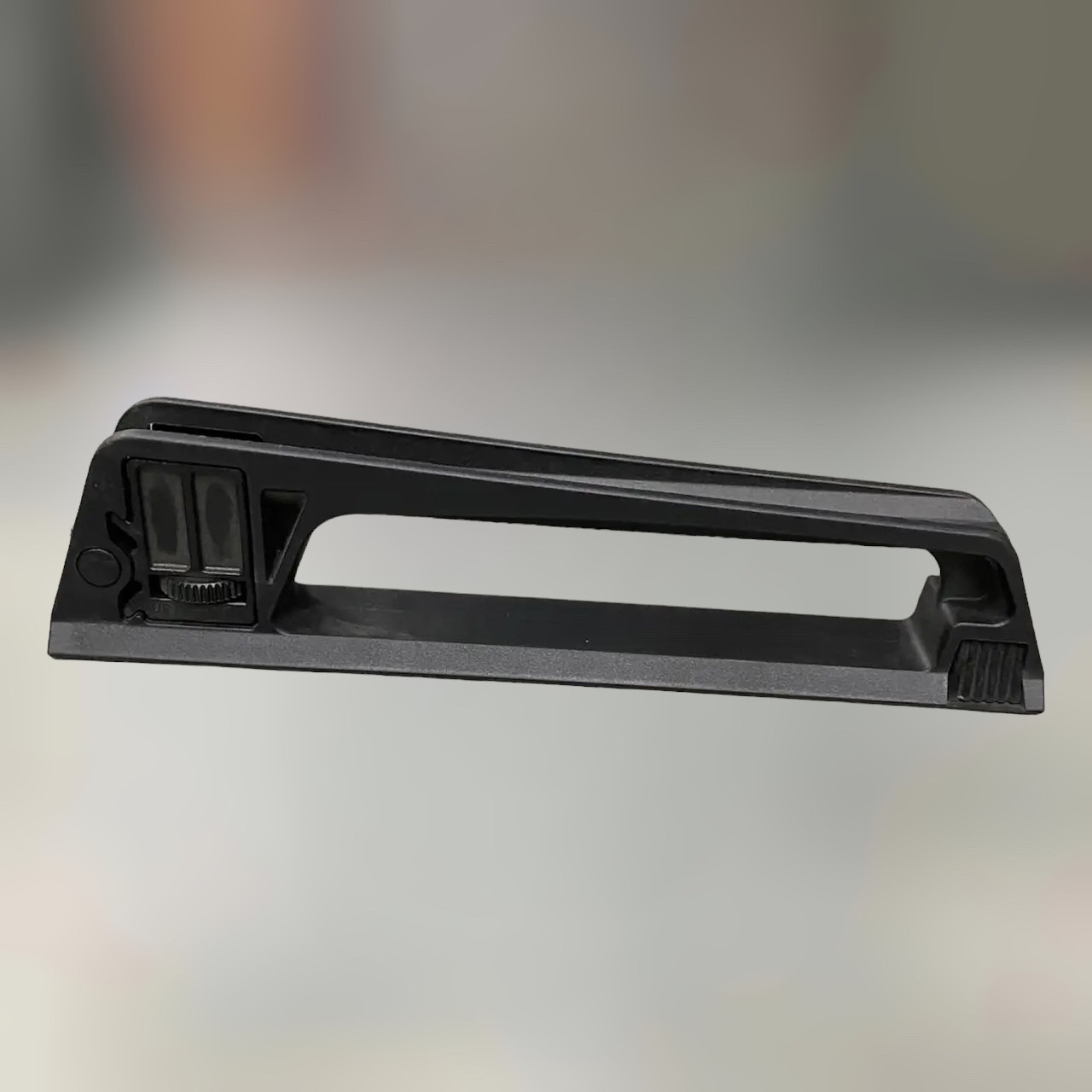 Ручка для транспортування AR Чорна, DLG TACTICAL (DLG-075), швидкознімна, Пікатінні, вбудований цілик