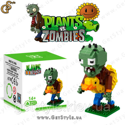 Конструктор Зомбі з качкою Zombies in the duck 478 блоків, фото 1