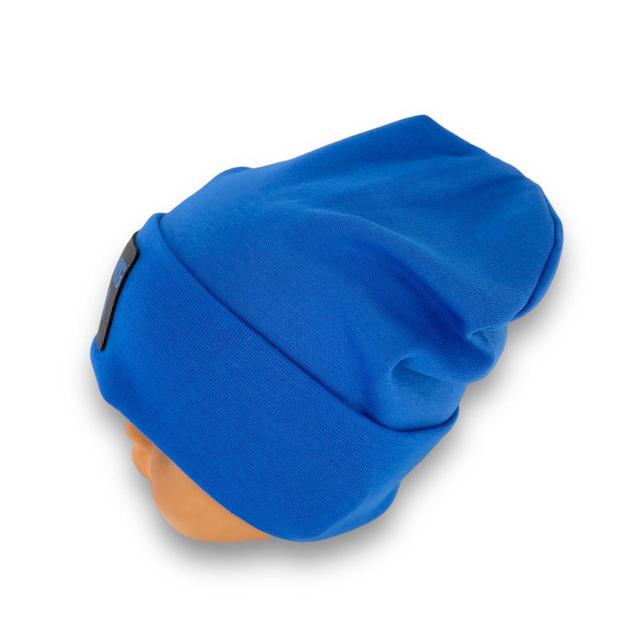 Тонкая шапка трикотажная для мальчика