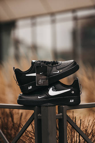 Air force one low utility black sale