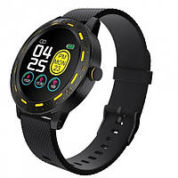 Наручные смарт-часы S18 Smartwatch Bluetooth 4.0 с тонометром черные | умные часы