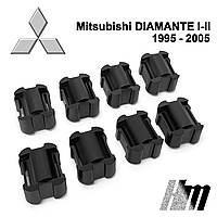 Ремкомплект ограничителя дверей Mitsubishi DIAMANTE (I-II) 1995 - 2005, фиксаторы, вкладыши, втулки