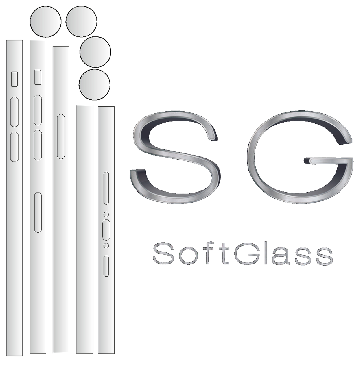 Бронеплівка для бокових панелей зносостійка поліуретанова SoftGlass, фото 1