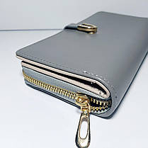 Жіночий гаманець на блискавці та вітділами для карток 131, фото 4