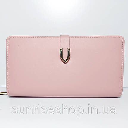 Жіночий гаманець на блискавці та вітділами для карток 131, фото 1
