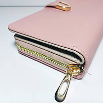Жіночий гаманець на блискавці та вітділами для карток 131, фото 4