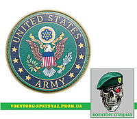 Шеврон патч ПВХ "Армия США" (morale patch) сделаем любой шеврон!