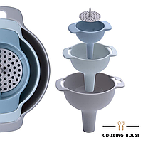Набір лійок зі змінним фільтром Coking House, фото 5