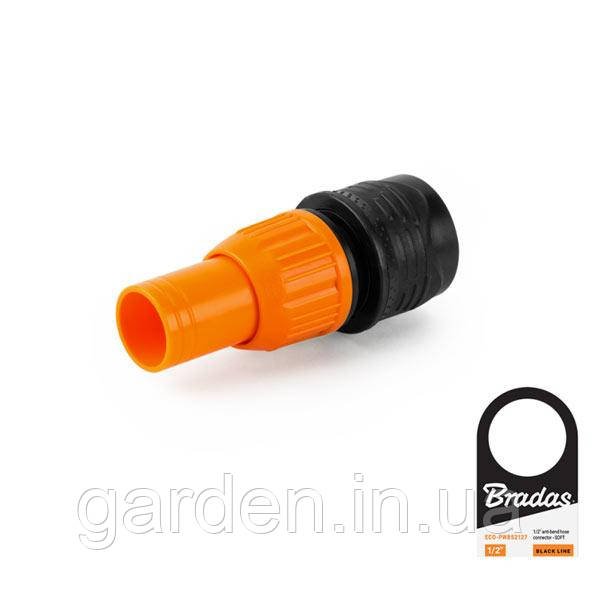 Конектор 1/2" з фланцем, STANDARD, BLACK LINE SOFT FULL, ECO-PWBS2127, фото 1