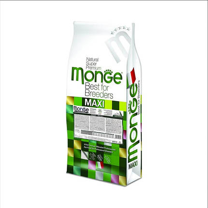 Monge Natural Superpremium Maxi Adult Сухий корм для дорослих собак великих порід з куркою і рисом 15кг, фото 1