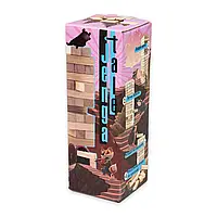 Настільна гра Strateg Jenga Tale 48 брусків українською мовою (30966)