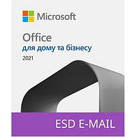 Microsoft Office для дома и бизнеса 2021 для 1 ПК или Mac, ESD - электронный ключ, все языки (T5D-03484)