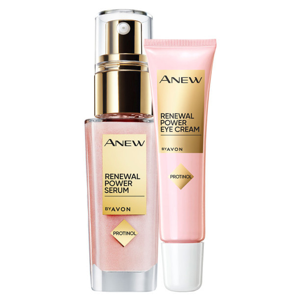 Омоложуючий набір для обличчя AVON ANEW «Енергія Протінола», 30 мл +15 мл