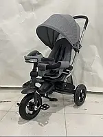 Велосипед триколісний «Crosser» T-ECO NEW 350 Cірий