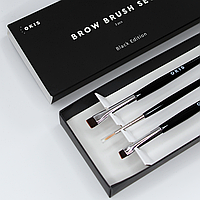 Набір пензлів Brow Brush set OKIS BROW Limited edition