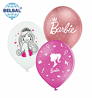 Латексный шарик BELBAL 12"(30 см) Кукла Барби - Barbie