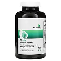 Щоденне очищення печінки Detox daily liver support 120 капс рослинні гепатопротектори FutureBiotics USA