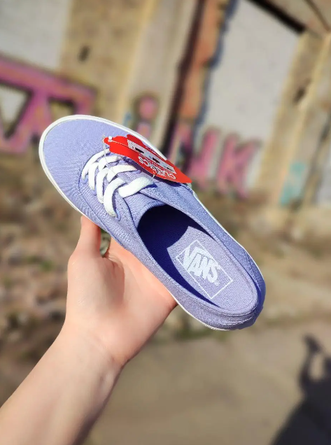 VANS Authentic Light BLUE кеди кріпери світло-сині на білій підошві текстиль унісекс кросівки EUR 39 — (25 cm)