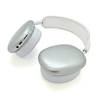Бездротові Bluetooth-навушники Macaron P9, Silver