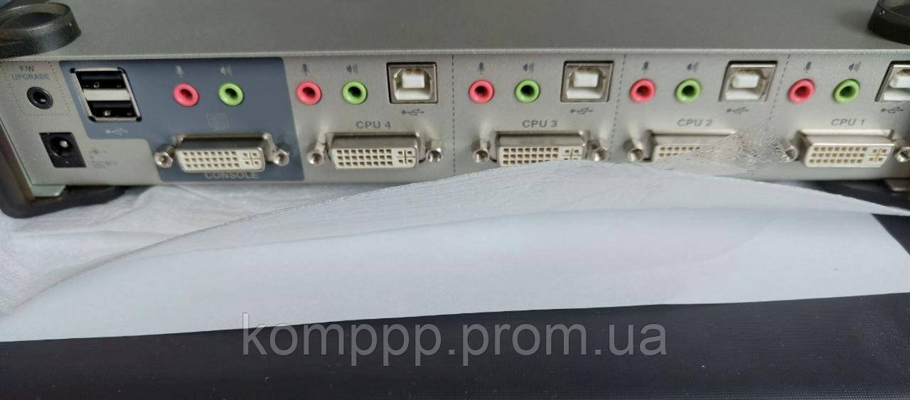 Настільний KVM перемикач Roline Master View CS-1764 комутатор 4 Port DVI KVM Switch US 6957287 TW 081926