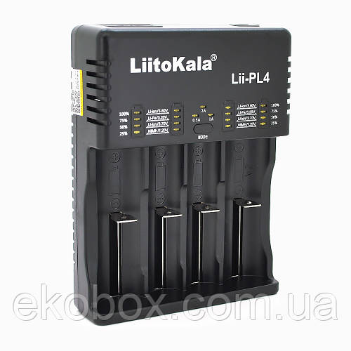 Купить ЗУ универсальное Liitokala Lii-PL4, 4 канала,LED индикация ...