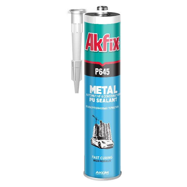 Автомобільний поліуретановий клей герметик для швів (білий) P645 Akfix