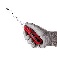 Набір викруток 6 од. (SL3*75, SL5*100, SL6*125, PH0*75, PH1*100, PH2*125), CrV, Ergo-design INTERTOOL VT-2005, фото 4