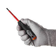 Викрутка шліцева ізольована 0.8*4 мм, 75 мм, 1000 В INTERTOOL VT-3204, фото 4