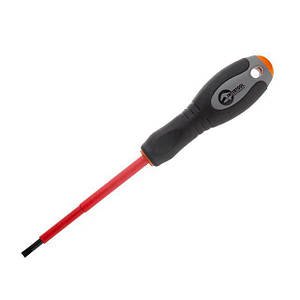 Викрутка шліцева ізольована 0.8*4 мм, 100 мм, 1000 В INTERTOOL VT-3205