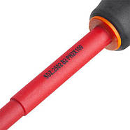 Викрутка хрестова ізольована PH2 * 100 мм, 1000 В INTERTOOL VT-3212, фото 3