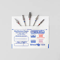 Крафт-пакети для стерилізації фрез ProSteril 60*100 мм