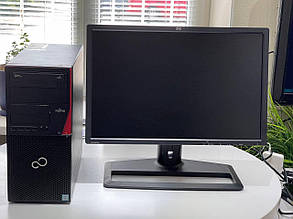 ПК+Монітор Fujitsu Esprimo P756 MT/ Core i5-6500/ 8 GB RAM/ 240 GB SSD/ HD 530 + HP LP2475w 24" 1920x1200, фото 3