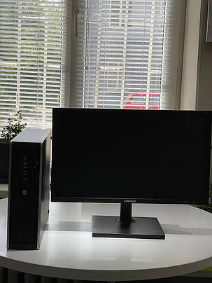 ПК+Монітор HP Compaq 6200 Pro SFF/ i3-2100/ 8GB RAM/ 240GB SSD/ Radeon HD 8490 1GB+Samsung NC241 24" 1920x1080, фото 3