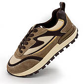 Жіночі шкiрянi кросівки Lonza ZSL6827 коричневі 36. Розміри в наявності: 36, 37.