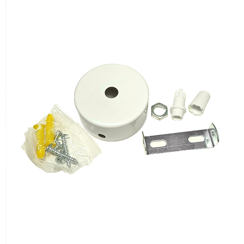 Запчастина до світильника Основа коло 60x30мм WH, фото 1