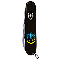 Ніж Victorinox Spartan Ukraine Black "Вогняний Тризуб" (1.3603.3_T0316u), фото 5
