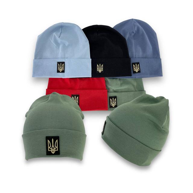 Тонкая шапка трикотажная для мальчик Тонкая шапка трикотажная для мальчика