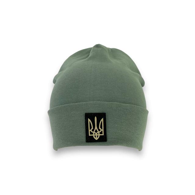 Шапка трикотажная для мальчика с отворотом детская Тонкая шапка трикотажная для мальчика