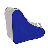 Треугольная сумка чехол для роликовых коньков синяя