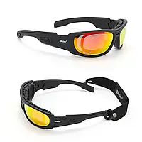 Защитные очки Daisy C6 с 3 линзами антиблик