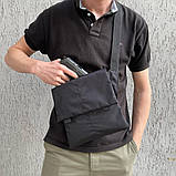 Сумка месенджер З КОБУРОЮ. Тактична сумка з тканини, сумка кобура через плече, сумка тактична наплічна, фото 5