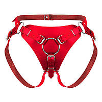 Труси для страпона Feral Feelings Strap-on Harness Red, red