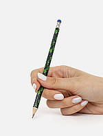 Олівець з ластиком колір різнокольоровий ЦБ-00223503
