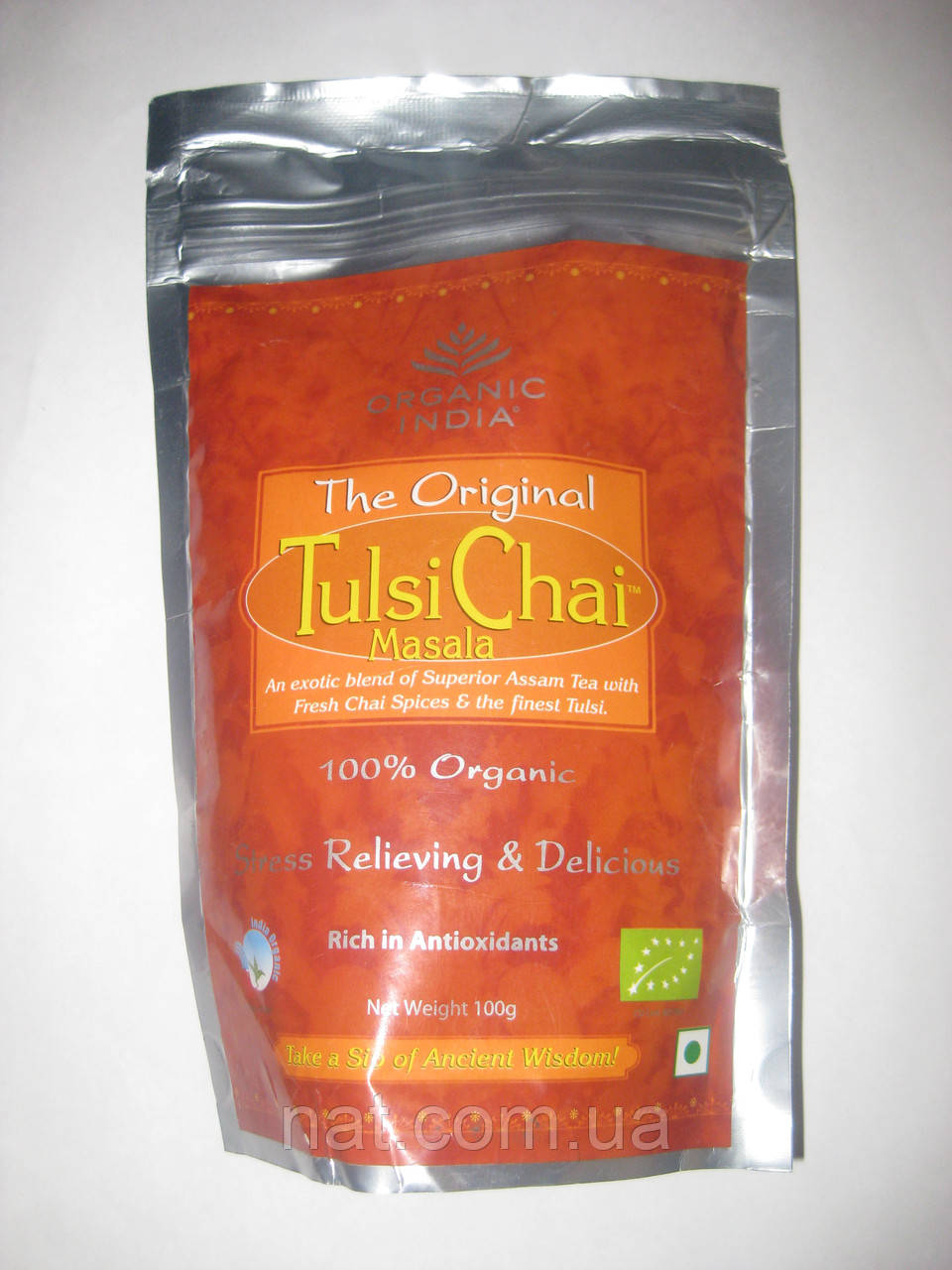 Органічний індійський чай The Original Tulsi Chai Masala Organic 100 г