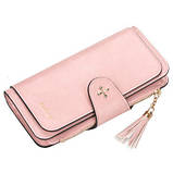 Клатч портмоне гаманець Baellerry N2341. Колір: рожевий, фото 3