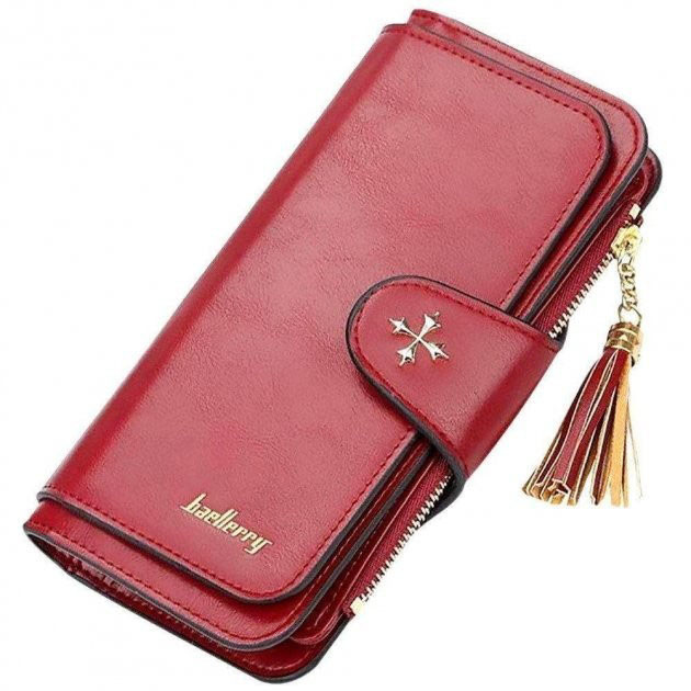 Клатч портмоне гаманець Baellerry N2341. Колір: червоний