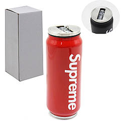 Термопляшка із трубочкою 400 мл Supreme EL-304-1 T