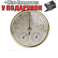 Метеостанція 3 в 1 (барометр, термометр, гігрометр) 13 см х 4.1 см