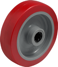 Колеса з поліуретановим протектором для середньої вантажності PU-серія