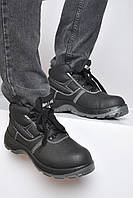 Ботинки мужские демисезонные черного цвета 162078S